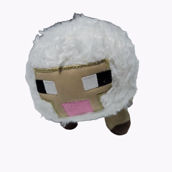 Mojang Minecraft Mushroom Baby Sheep 6 inch Plush Lamb Stuffed Animal Toy - Picture 2 of 7